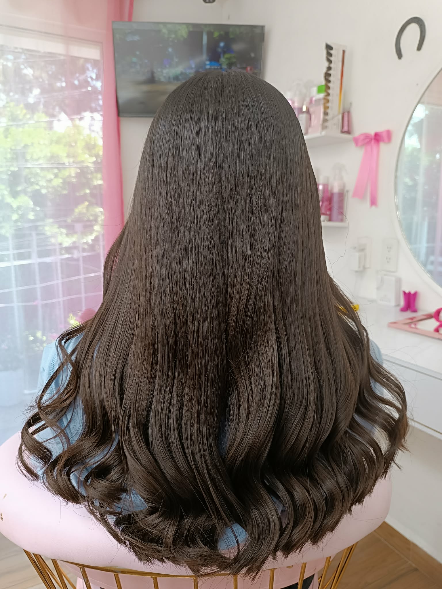 Chocolate brillante, trabajo realizado en Salón Studio 81