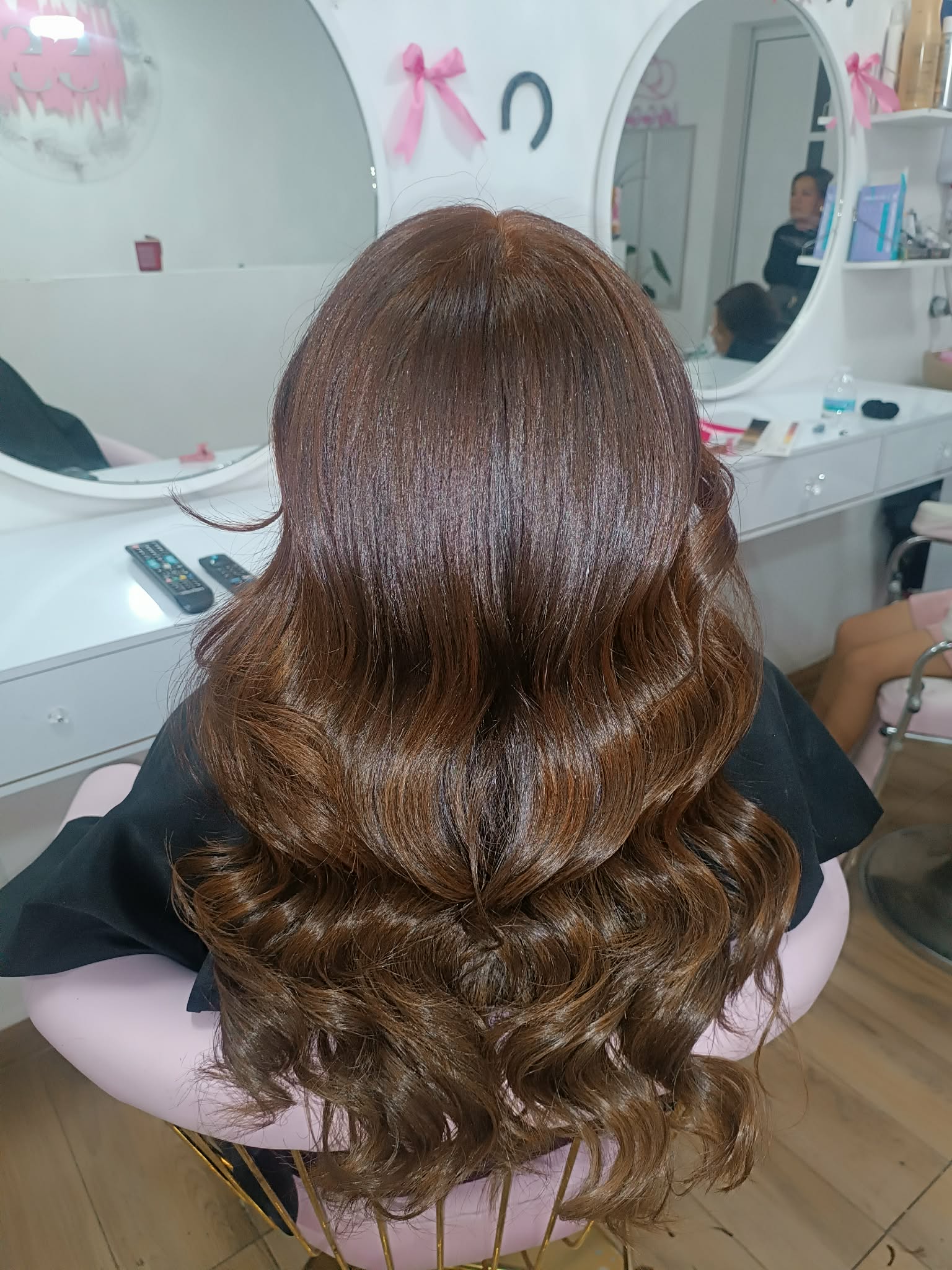 Cobrizo brillante, trabajo realizado en Salón Studio 81