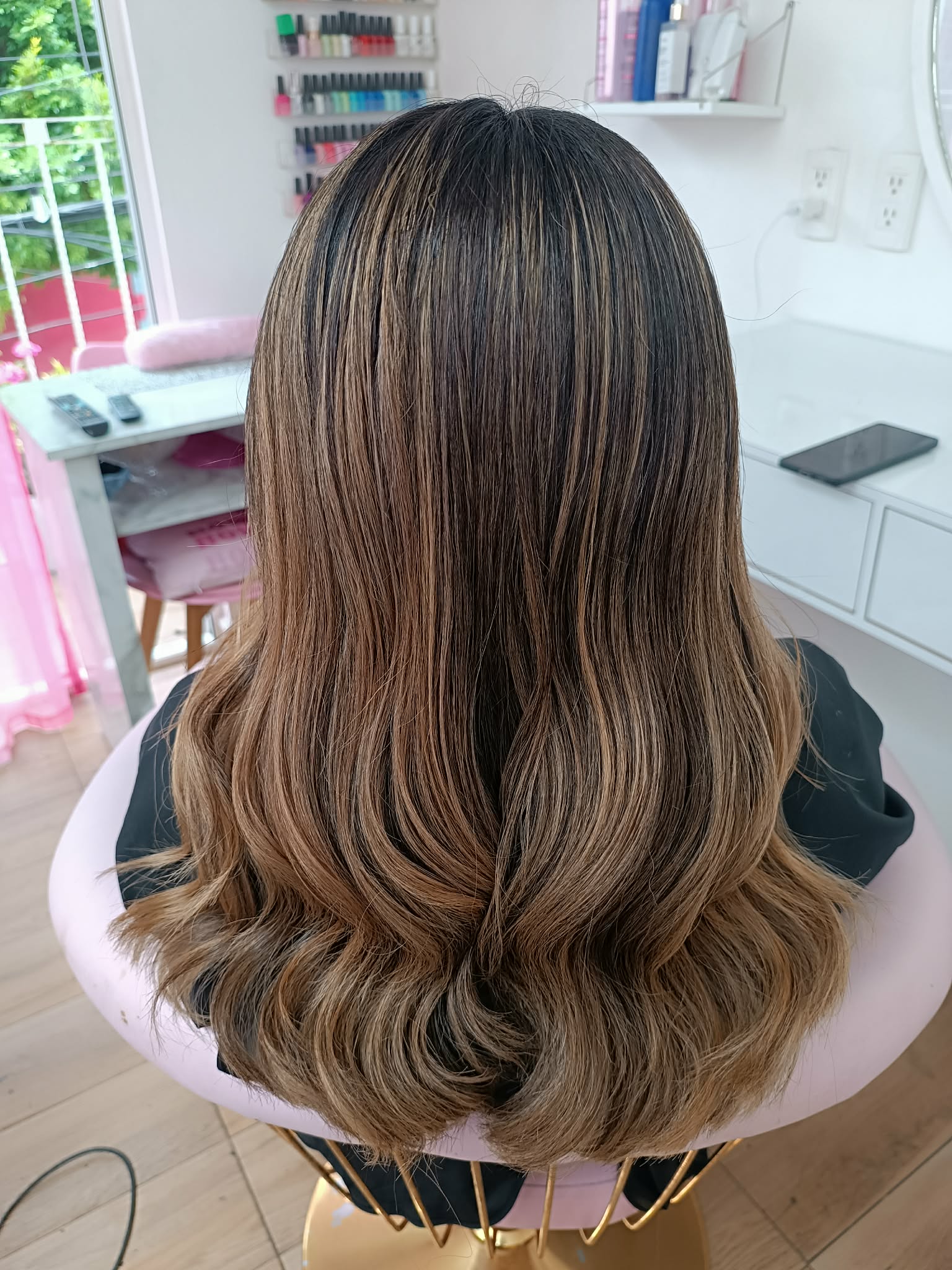 Corte mariposa, trabajo realizado en Salón Studio 81