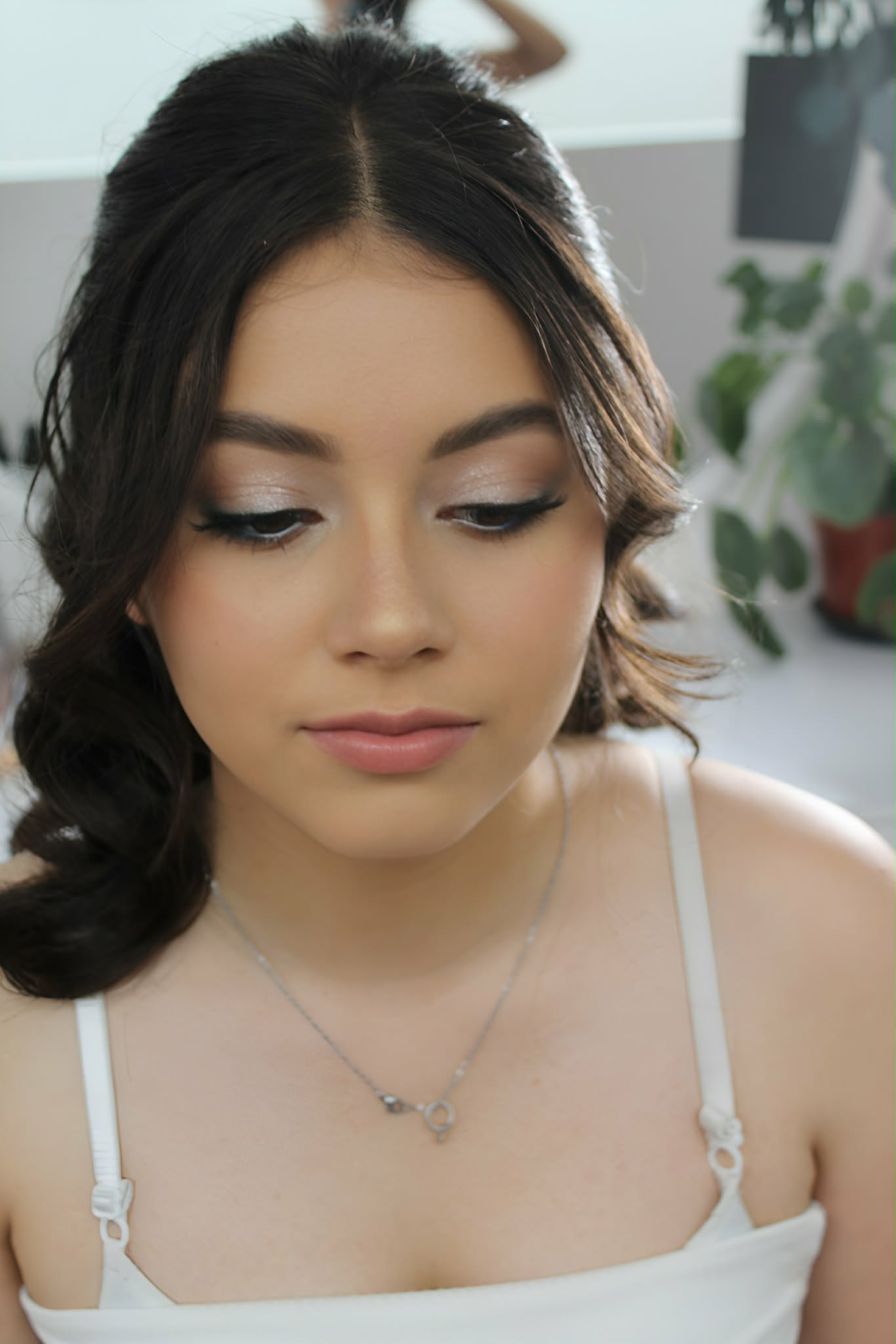 Maquillaje social natural, trabajo realizado en Salón Studio 81